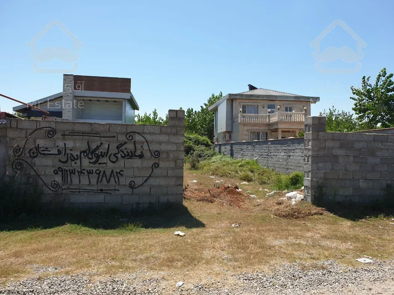 فروش زمین مسکونی باسندوپروانه ۴۴۵متر درمنطقه ویژه تجاری چاف وچمخاله