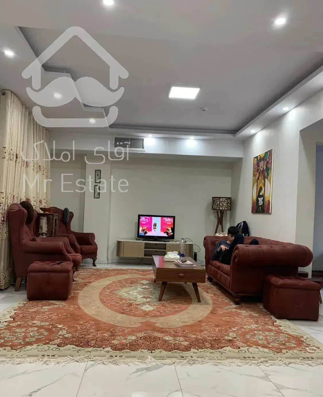 اوین ۹۸متر ۱خواب پلان زیبا