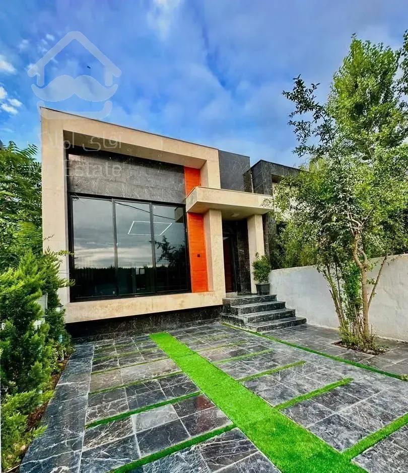 فلت مدرن ۱۷۰ متری روف با ویو۳۶۰ جنگل درخت میوه