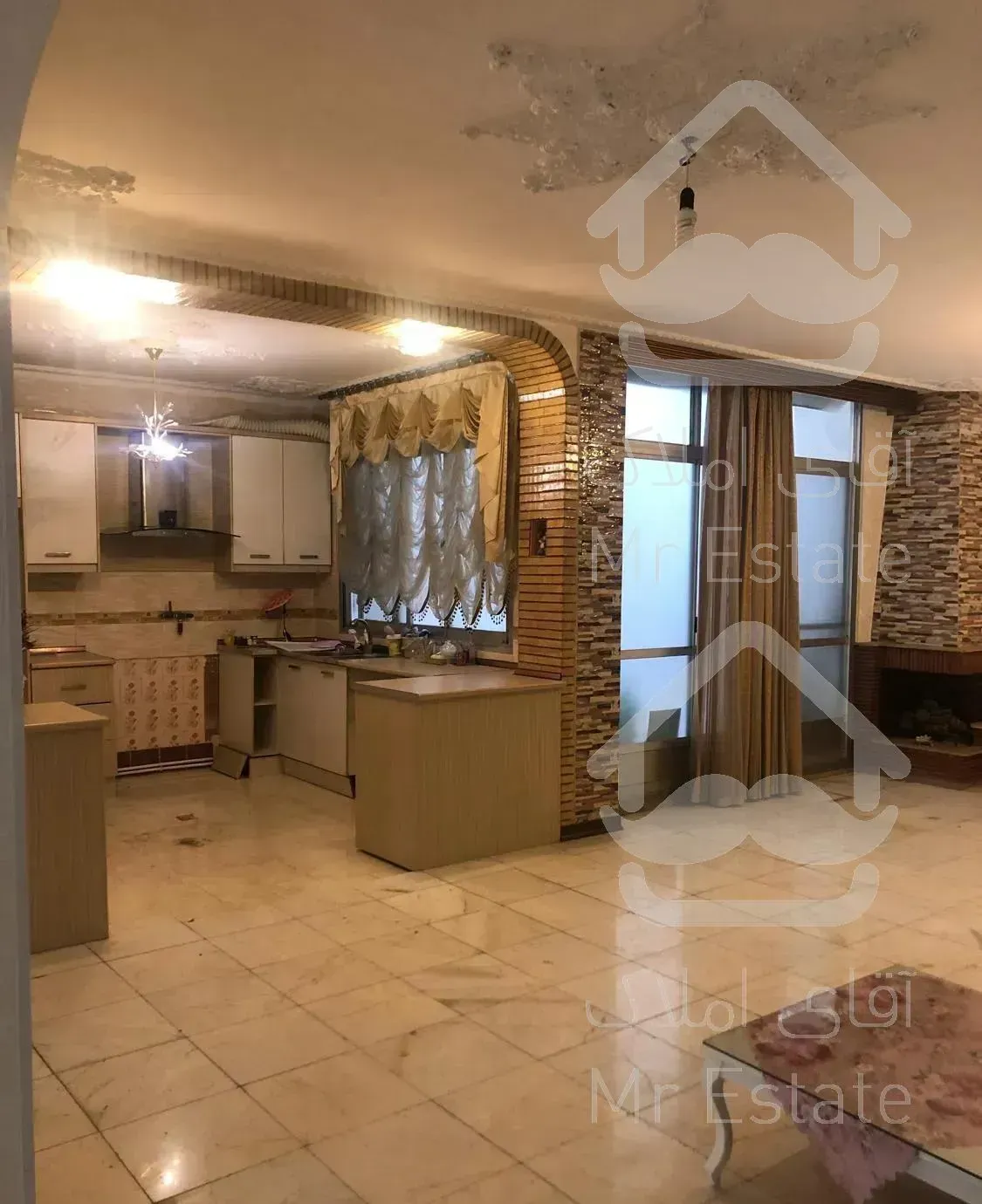 ۱۲۰ متر دو خوابه فول دبستان