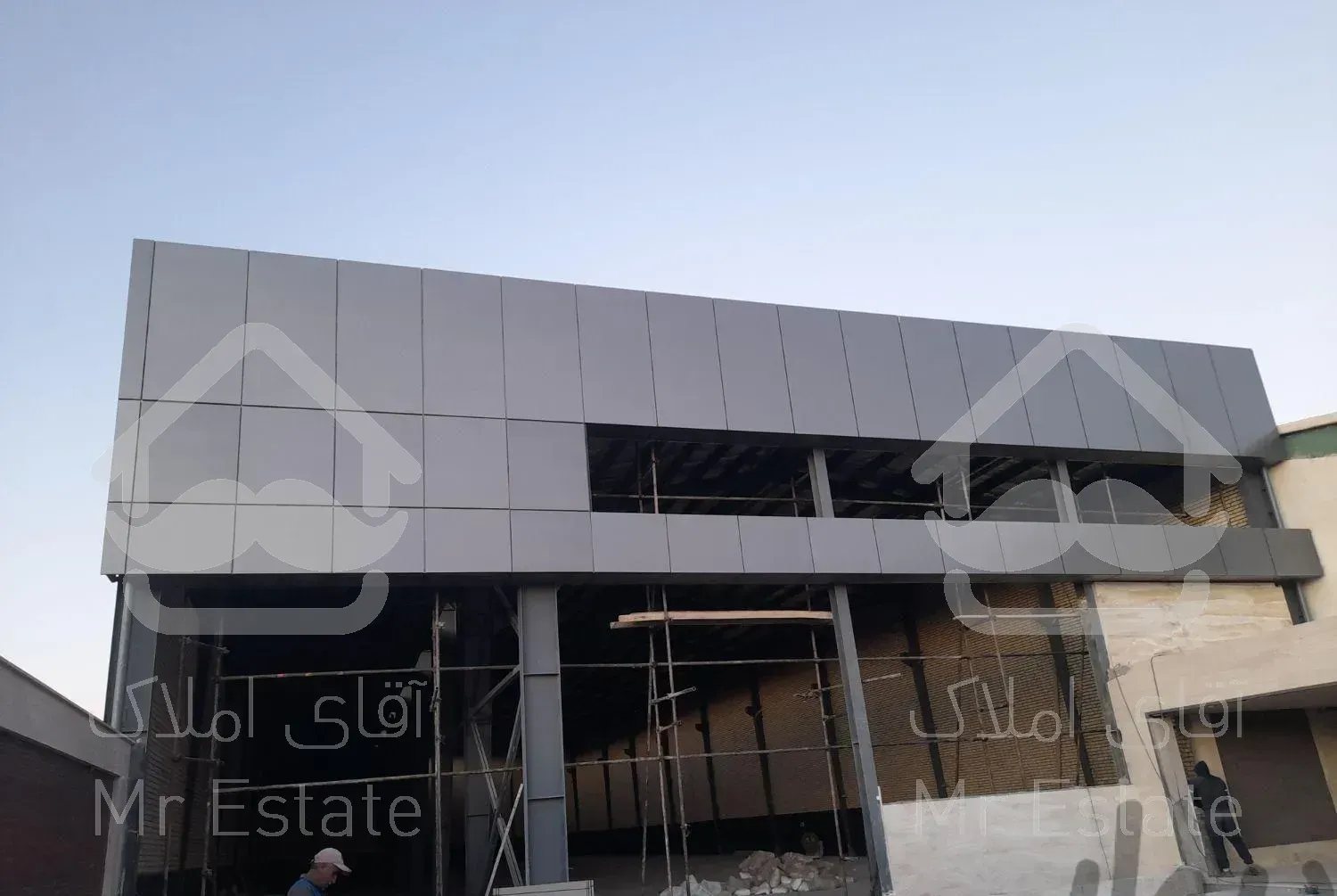 فلاشینگ نمای کامپوزیت تابلو مغازه چوب ترموود