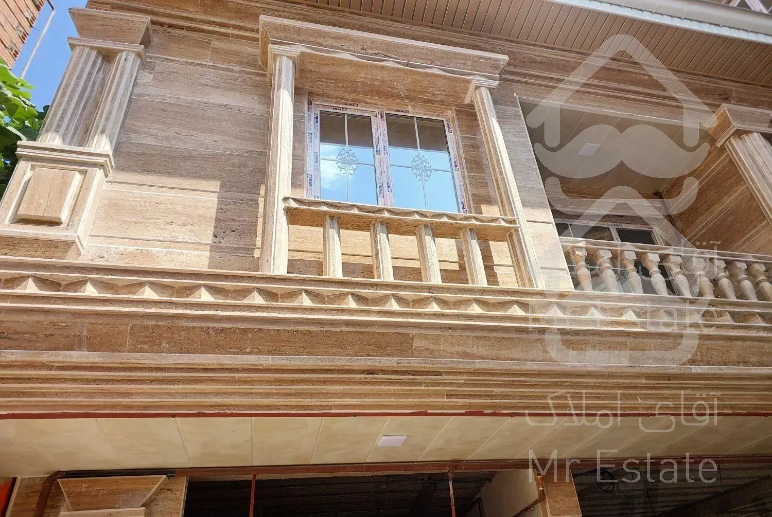 اجرای نمای سنگ