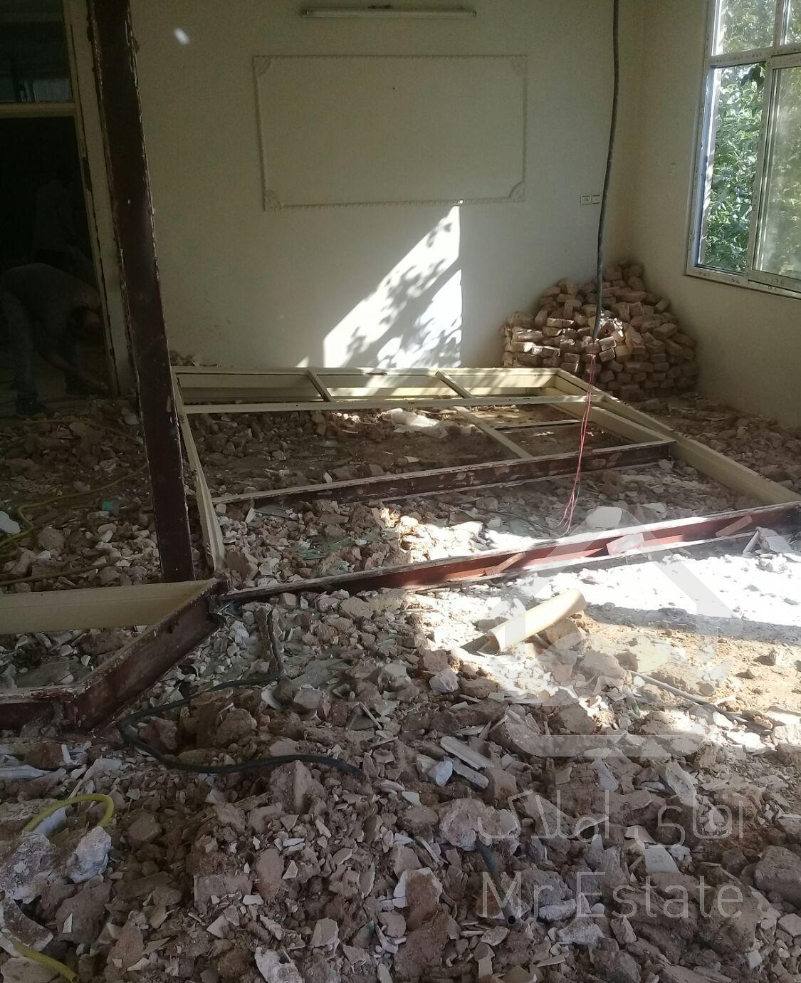 تخریب داخلی ساختمان دیوار آرک اپن شومینه سقف کاذب
