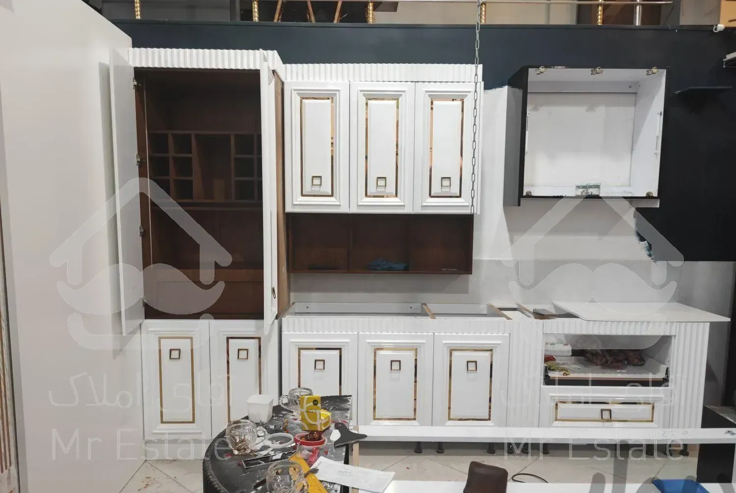 کابینت قصر چوبی