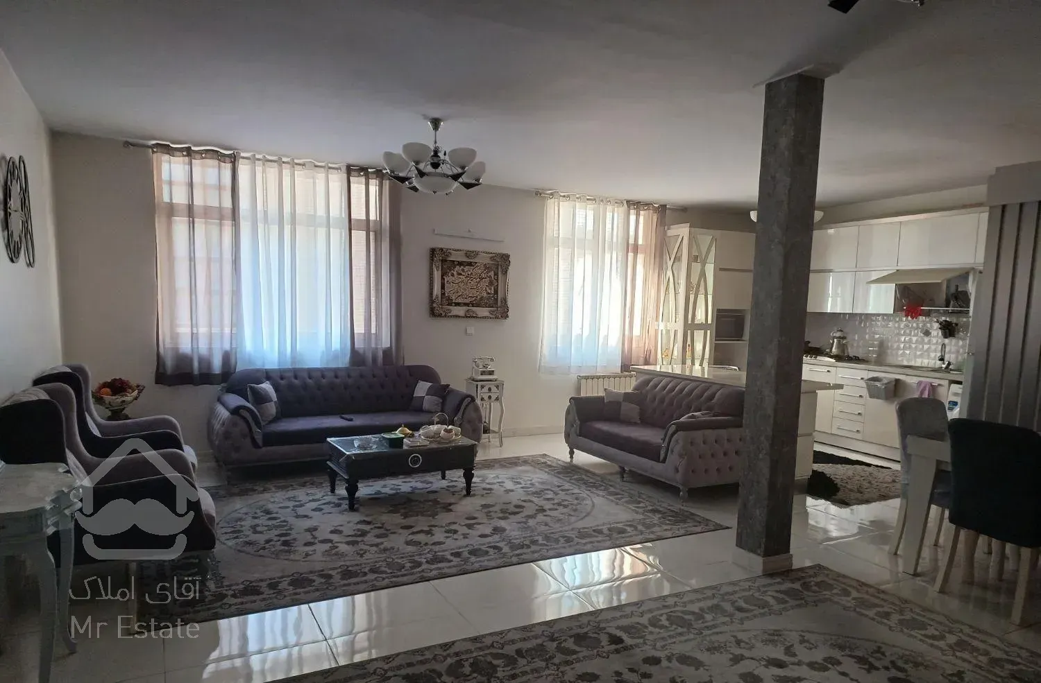 آپارتمان ۹۳متر خوش نقشه بازسازی شده