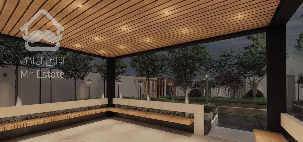 ۱۵۵متر صفر باغ دریاچه/غرق در نور