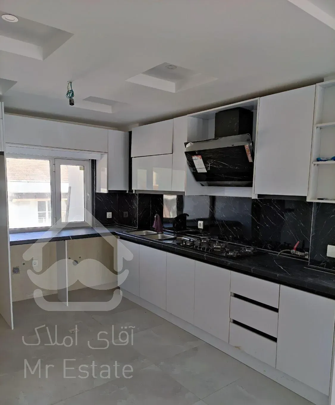 ۱۱۲ متر نوساز/طبقه ۴/شهرک نمک آبرود