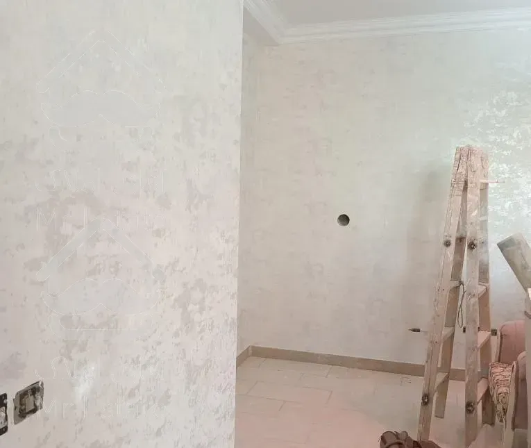 بازسازی ساختمان کاغذ دیواری