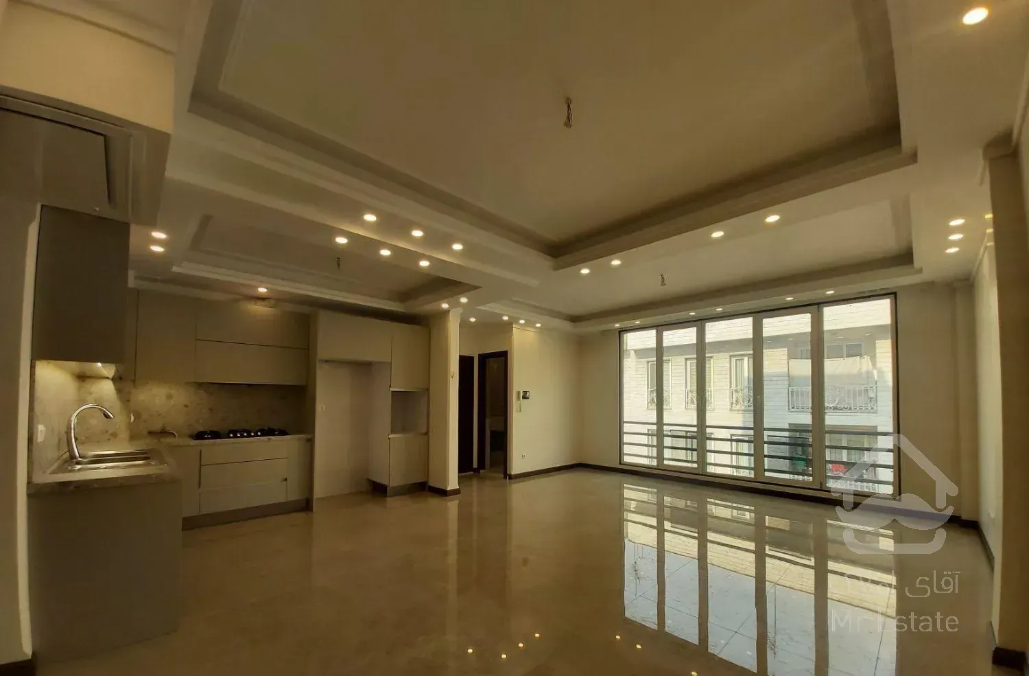 ۸۵متر ۲خواب تکواحدی نوساز فول