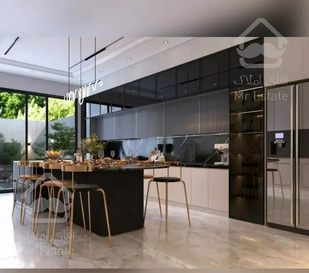 دکوراسیون کناف کابینت کاغذدیواری