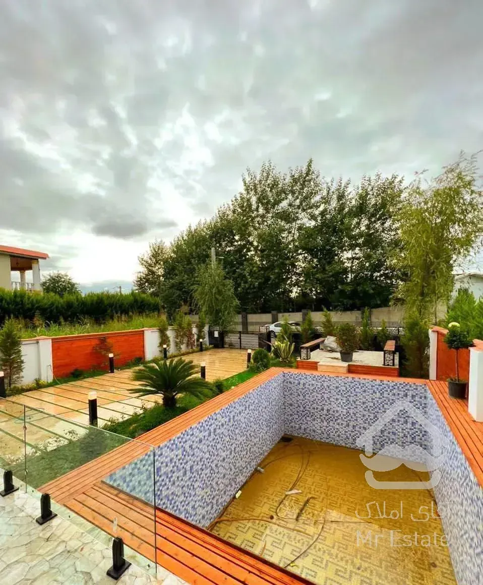 ویلادوبلکس روف دار نماشیشه۳۵۰متری درچمستان