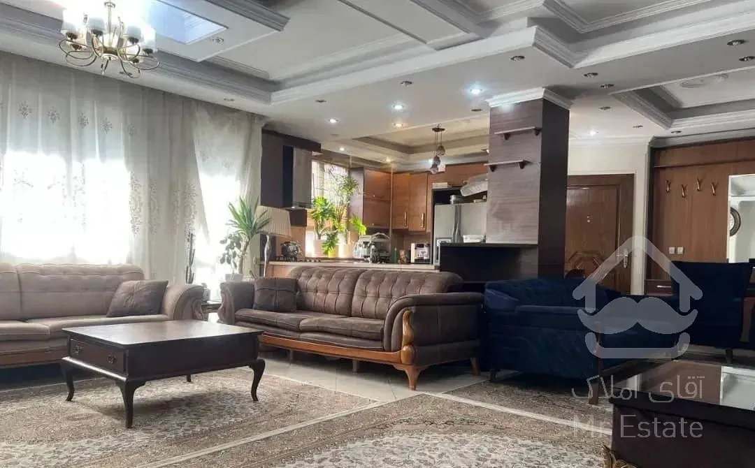 ۱۲۰ متر سعادت آباد/۲۴ متری/رو به آفتاب/باسازی شده