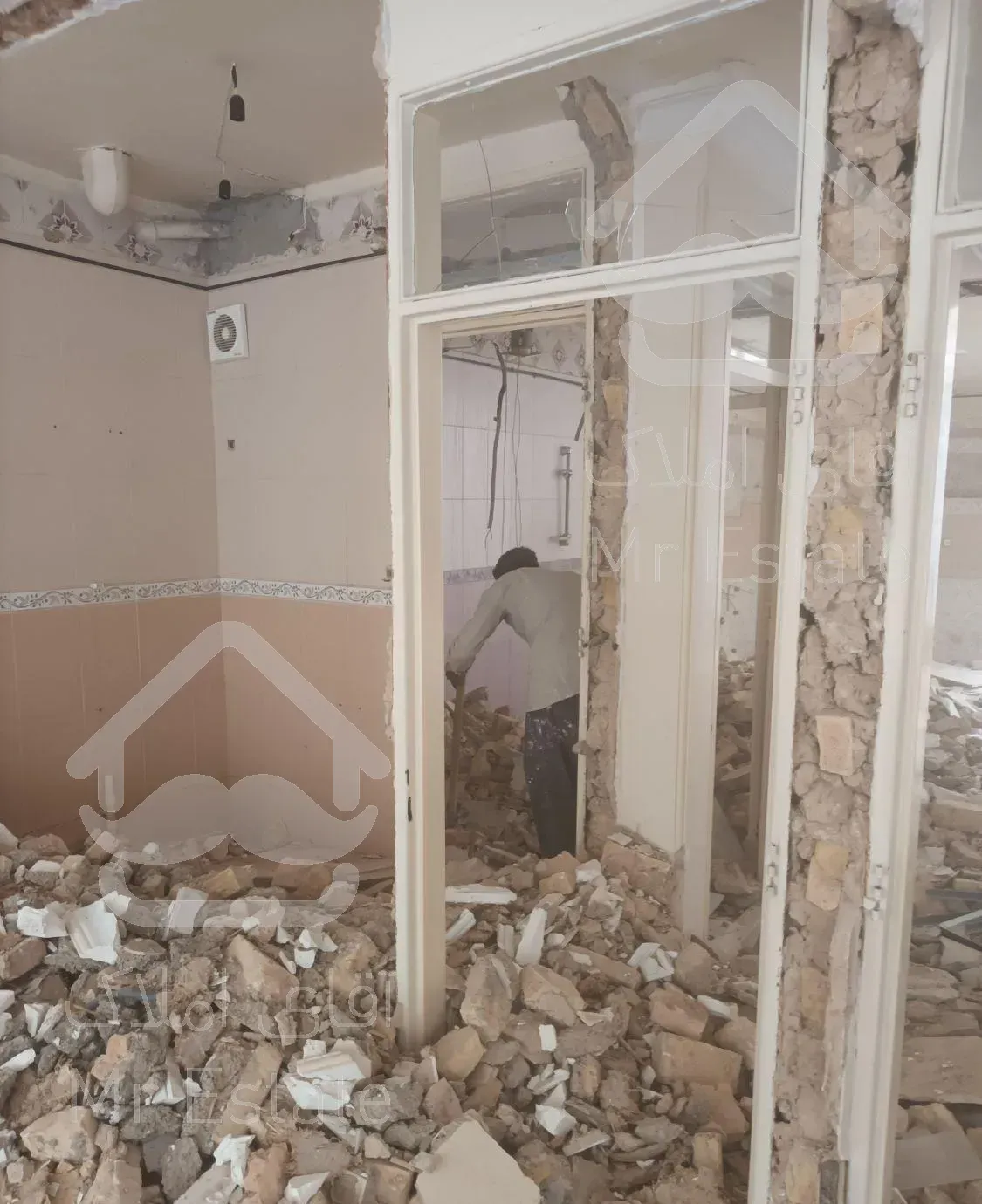 تخریب داخلی آرک اوپن دیوارهای داخلی