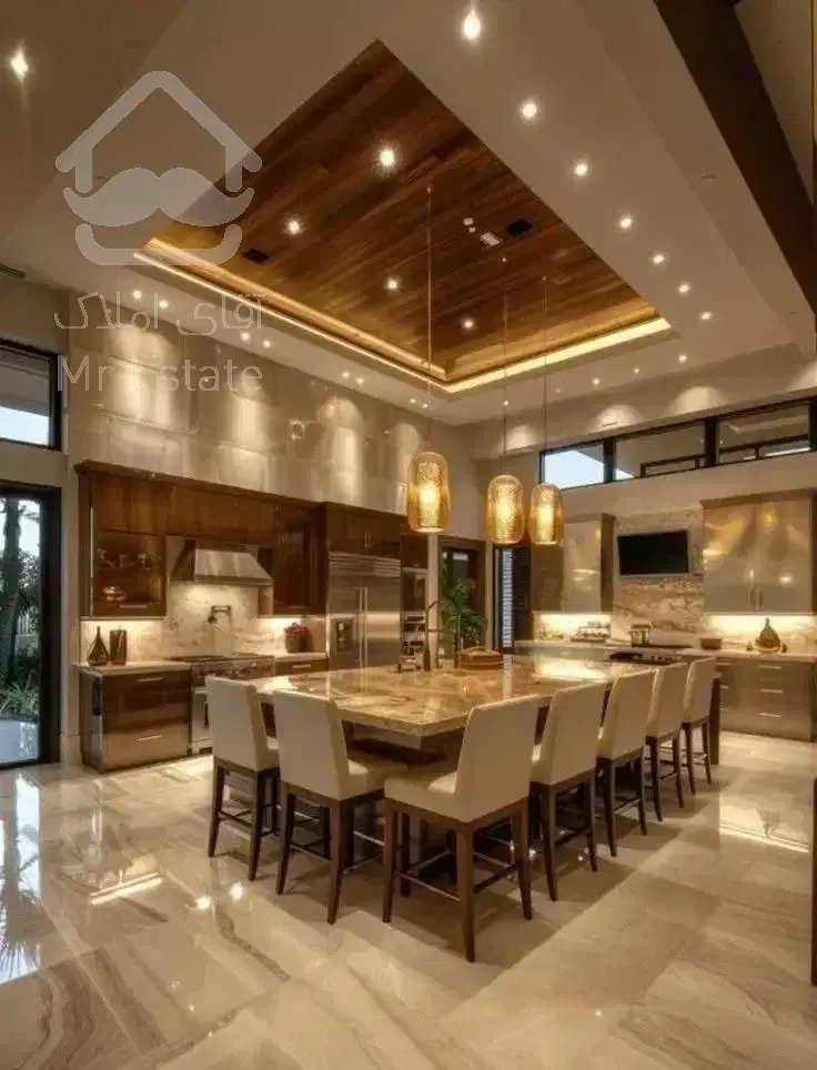 ۱۲۰ متری ۲ خواب / نورگیری جنوبی / باغ حوض