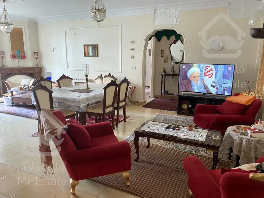 آپارتمان ۱۲۰ متری ۲ خوابه واقع در سعادت آباد