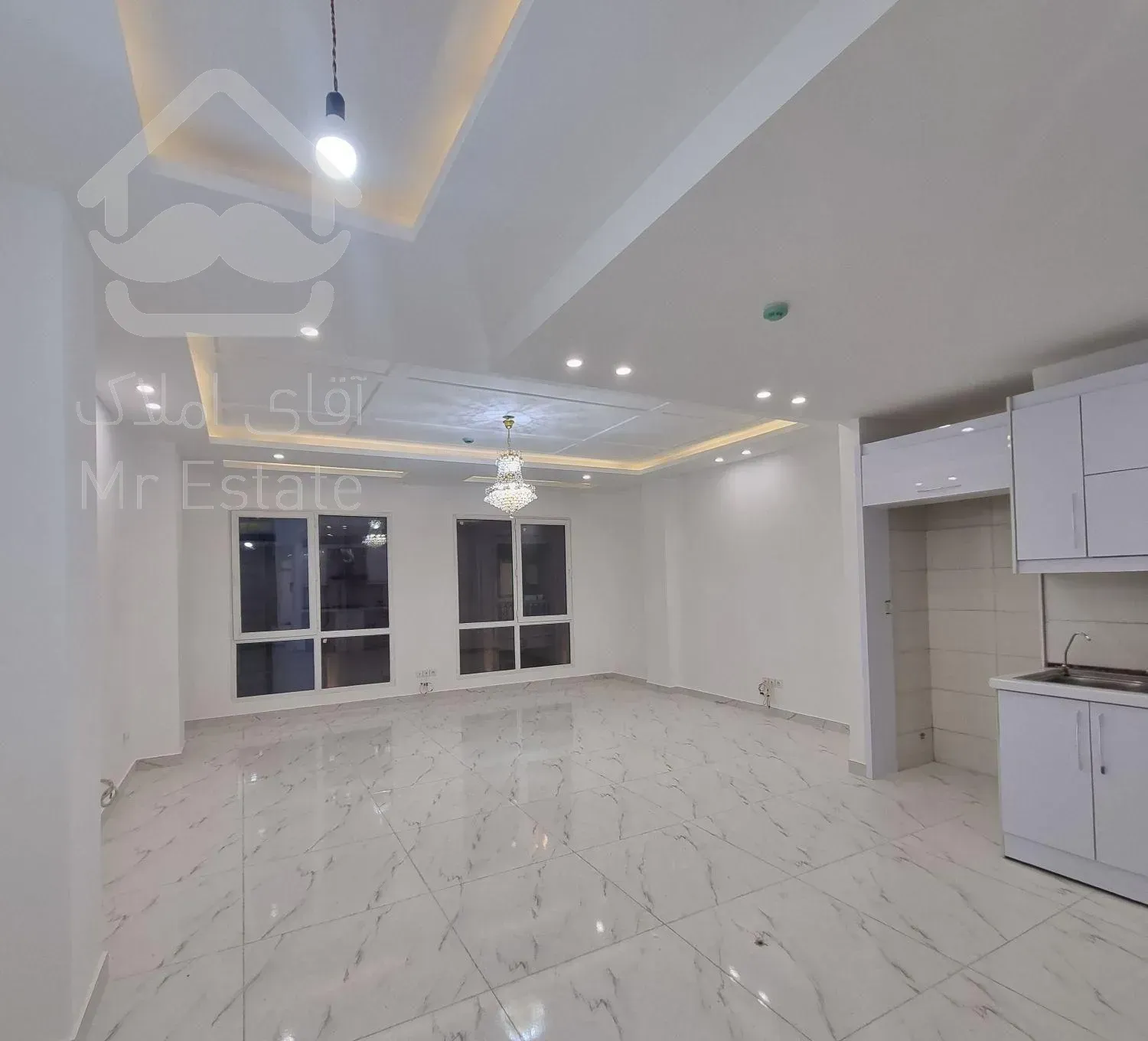 ۱۱۰ متر آپارتمان نوساز طبقه دوم منطقه دهخدا