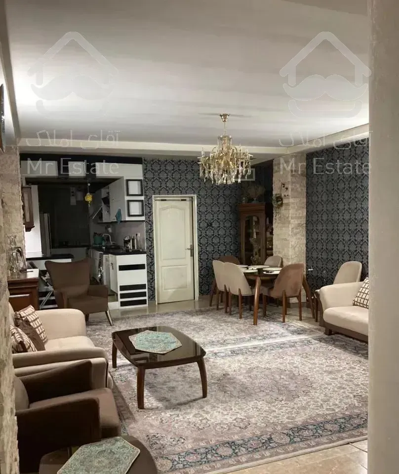 آپارتمان 95 متری 2 خواب فول امکانات تاجداری