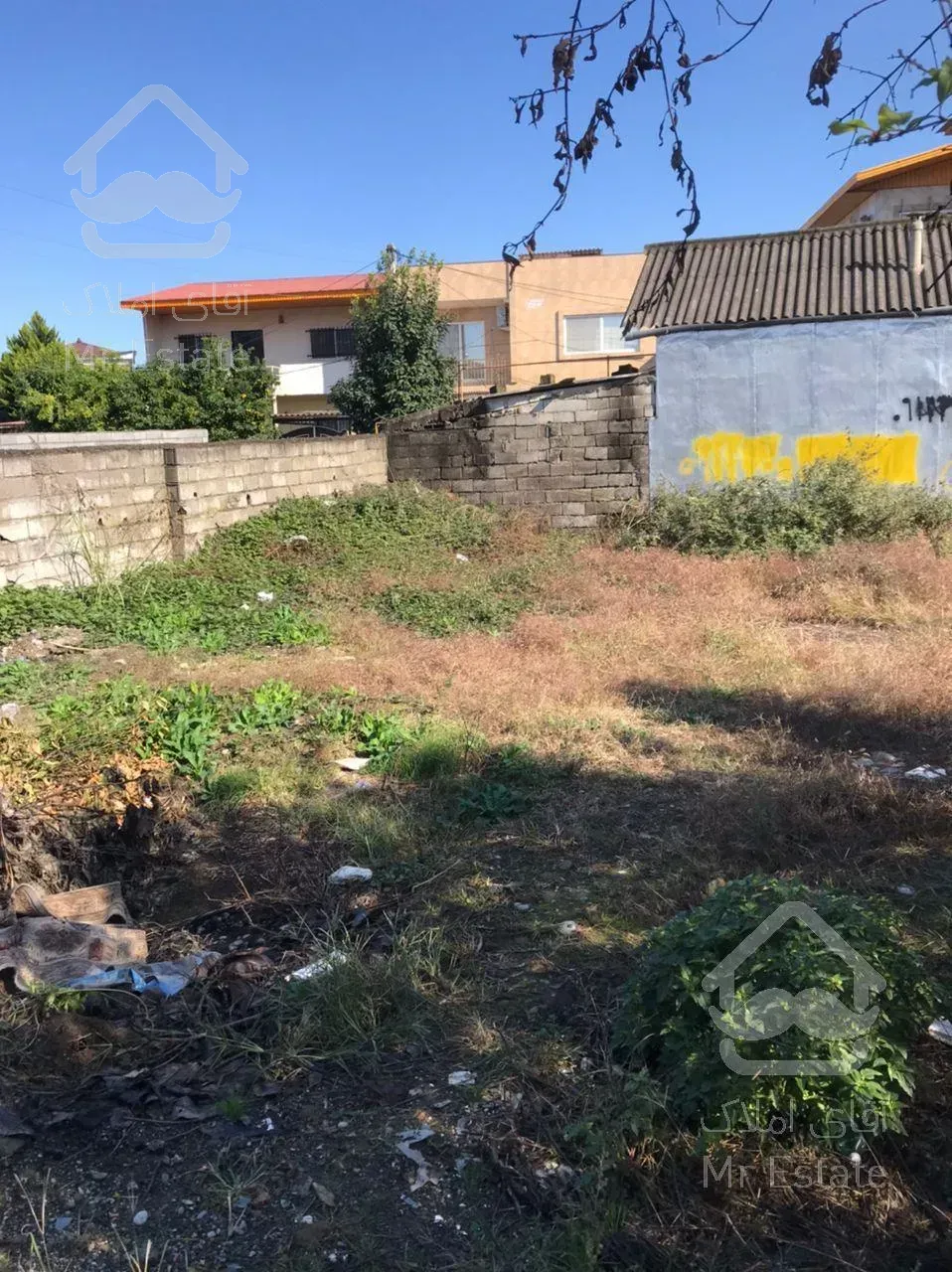 فروش 206مترمربع زمین مسکونی. اکازیون. سند تک برگ