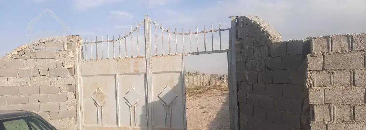 زمین باغی  چار دیواری قهجاورستان