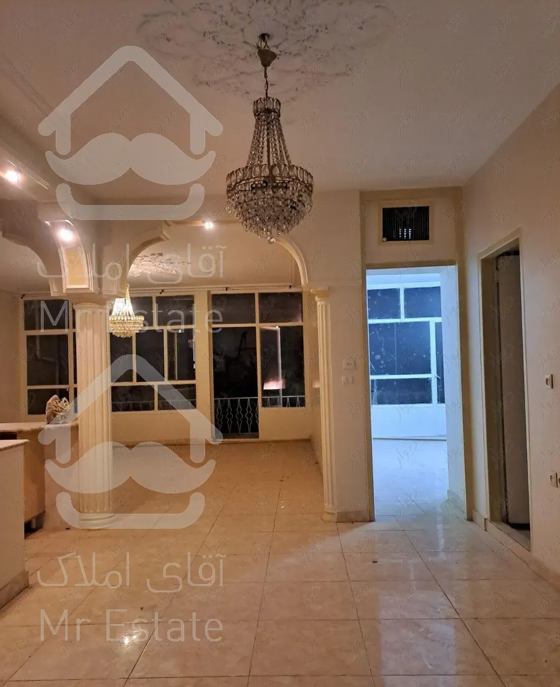 آپارتمان ۱۲۵ متری. ۲ خوابه