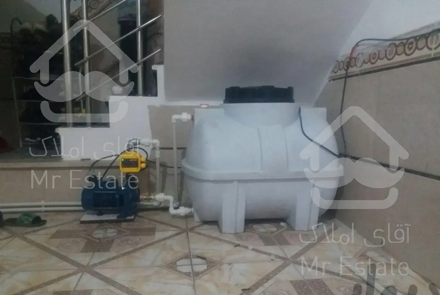 لوله کشی آب و فاضلاب و نصب پمپ و مخزن