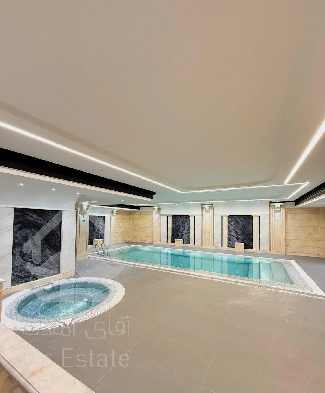 ۳۲۰متر تکواحدی ۲۴متری سعادت‌آباد ۴خوابه فول مشاعات