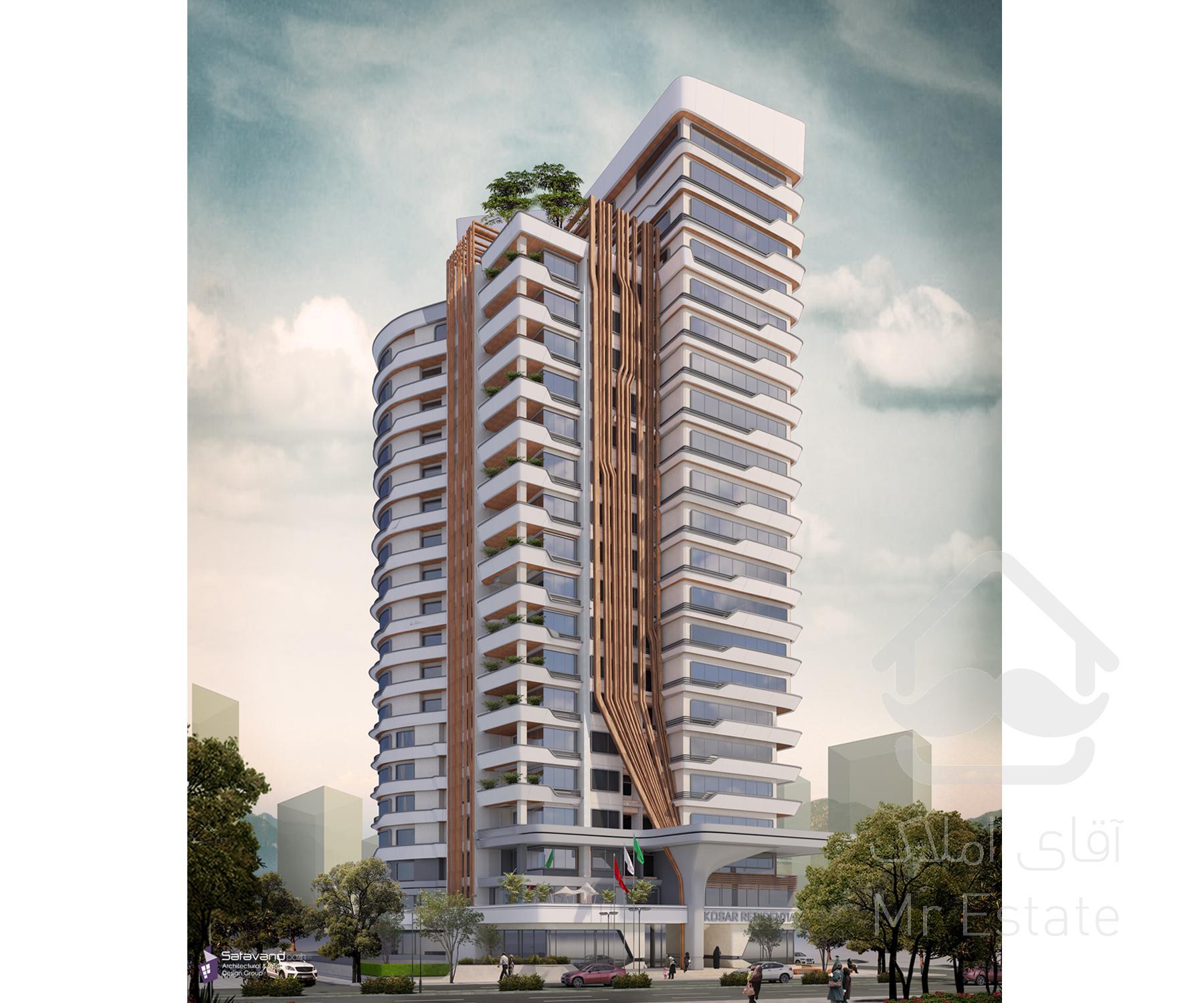 ۱۵۰متر سه خوابه مستر/پروژه لوکس و‌مجلل وزراء/تک بلوک ۳۰طبقه/چیتگر