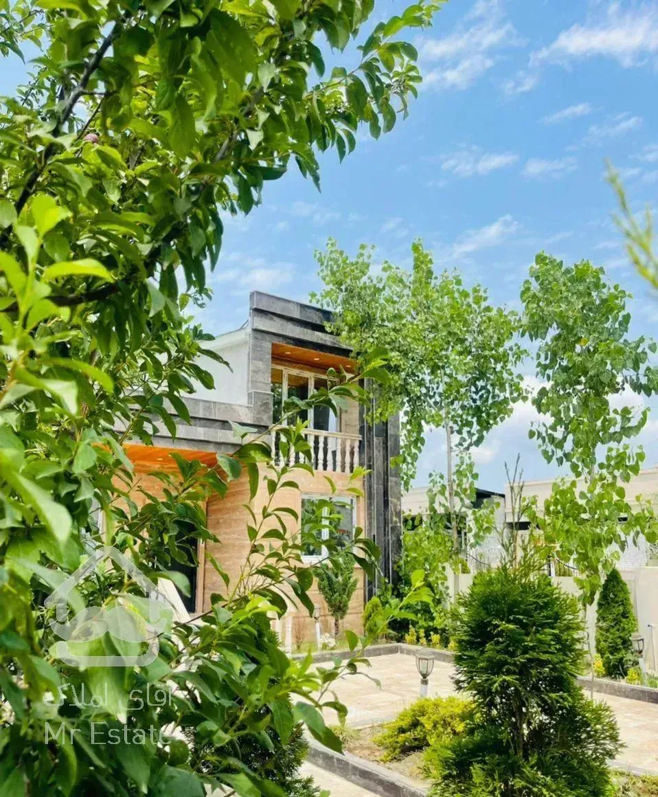 ویلا باغ نیم پیلوت ۲۴۰ متر جنگلی سندار