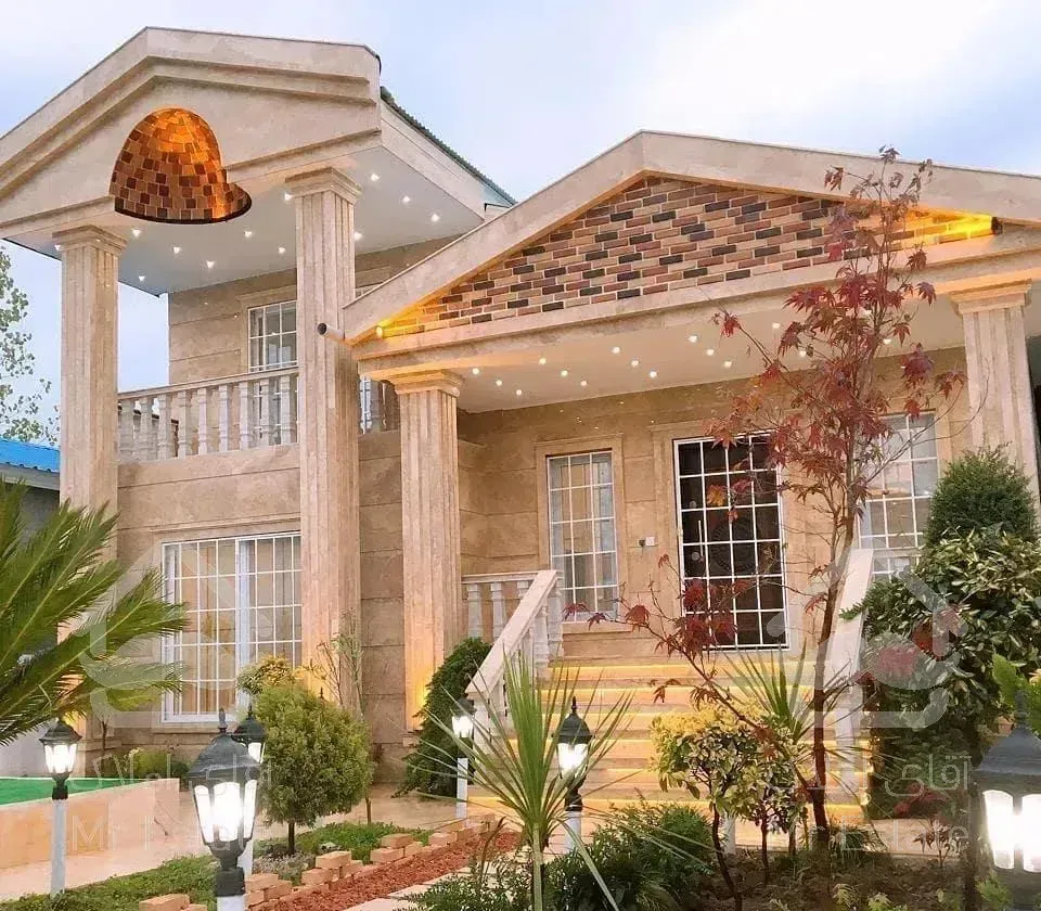 ویلا جنگلی 300 متری 4 خوابه شهرکی سند دار