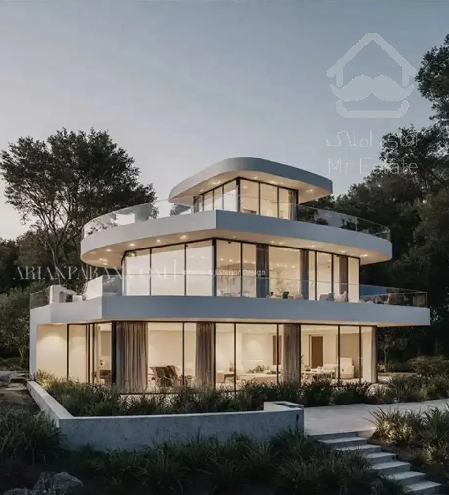 منزل ویلایی ۱۰۰ متری بازسازی شده درب از ساختمان