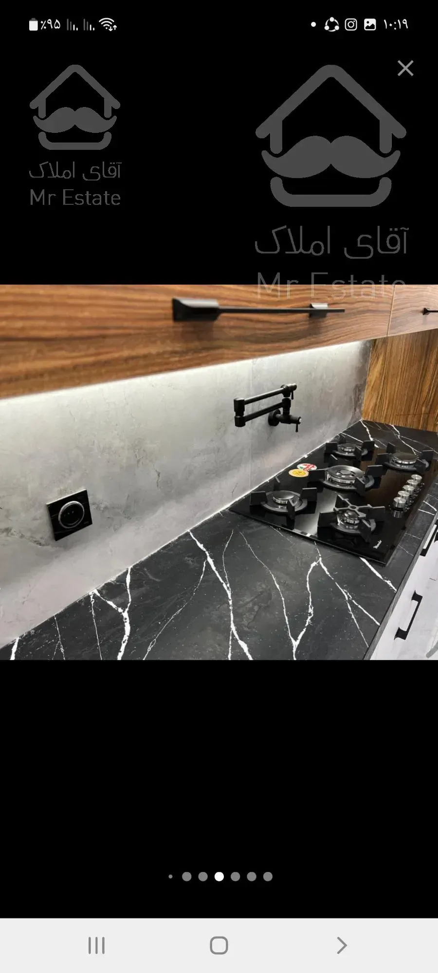 سعادت آباد کوی فراز ۱۷۸متر۳خواب تراس قابل چیدمان