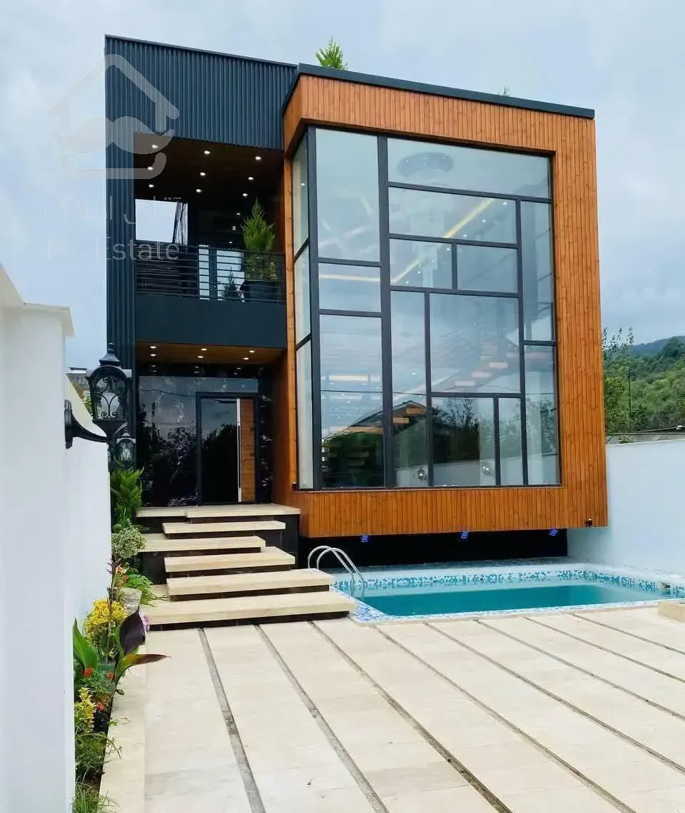 تریبلکس مدرن ۴۰۰ متری ویو ۳۶۰ جنگل استخرسوناجکوزی