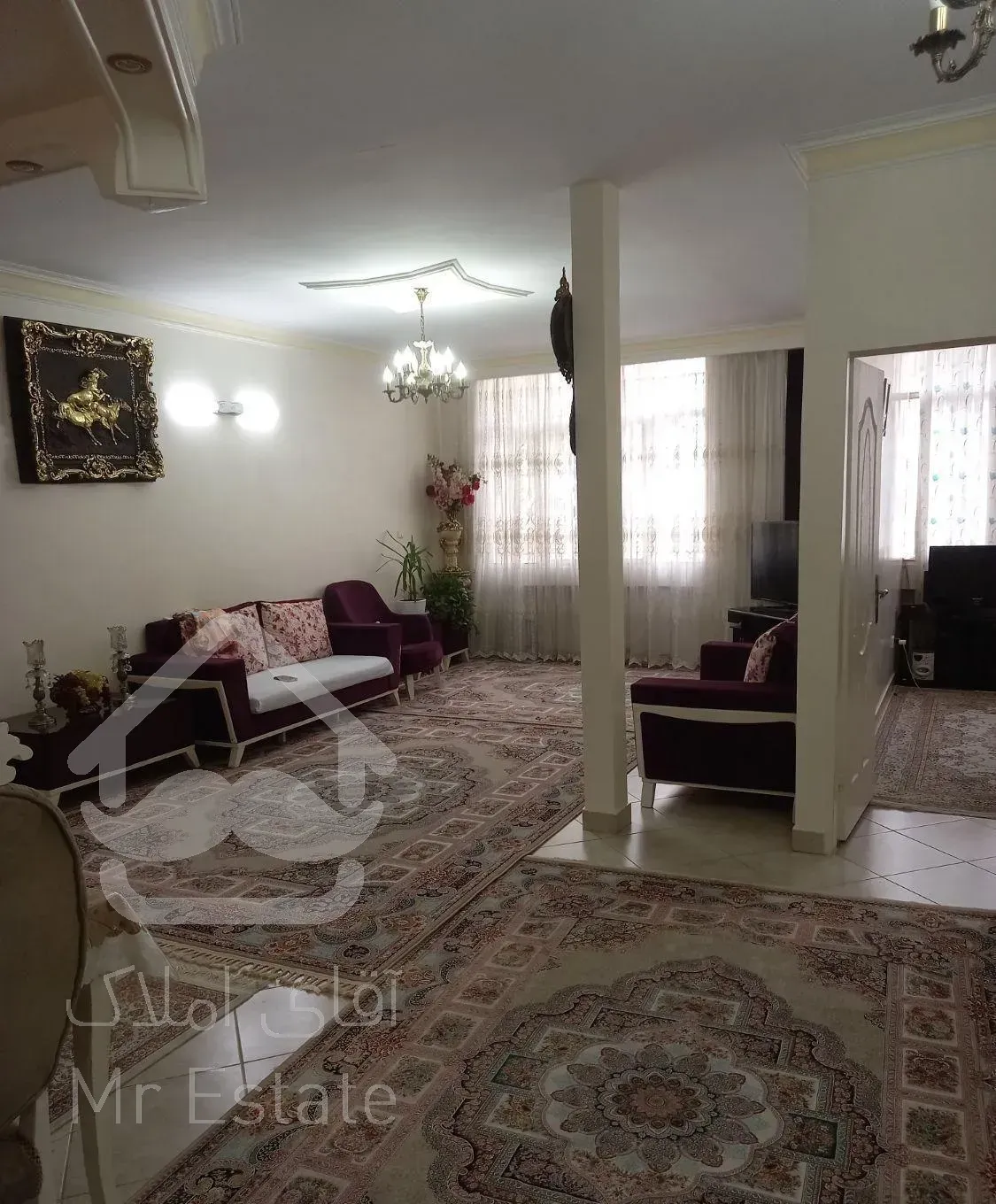 فروش آپارتمان ۶۳ متری ۱ خوابه طبقه ۱ در اوقاف