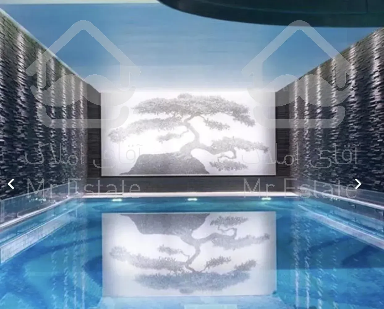 دریاچه چیتگر آپارتمان ۶۰ متری ۱ خواب در برج مجلل ستین (آرین سازه )