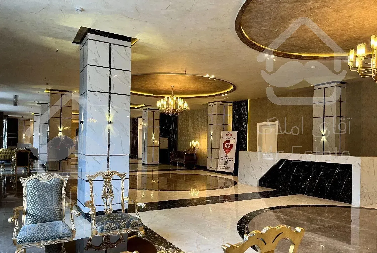 ۶۰متر/نوساز/سالن پرده خور/برج تچرا