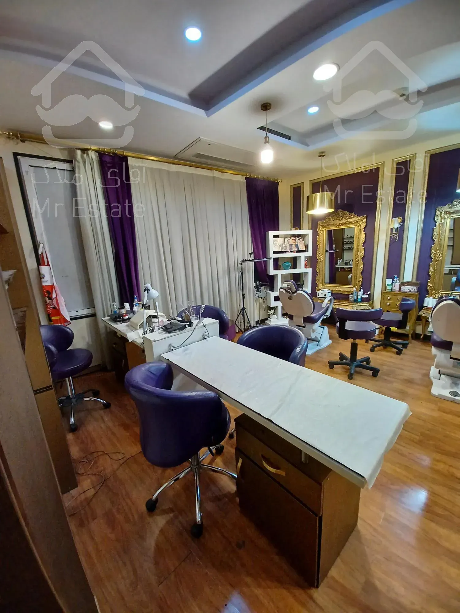 اجاره سالن زیبایی سند اداری صادقیه بر اصلی بلوار فردوس