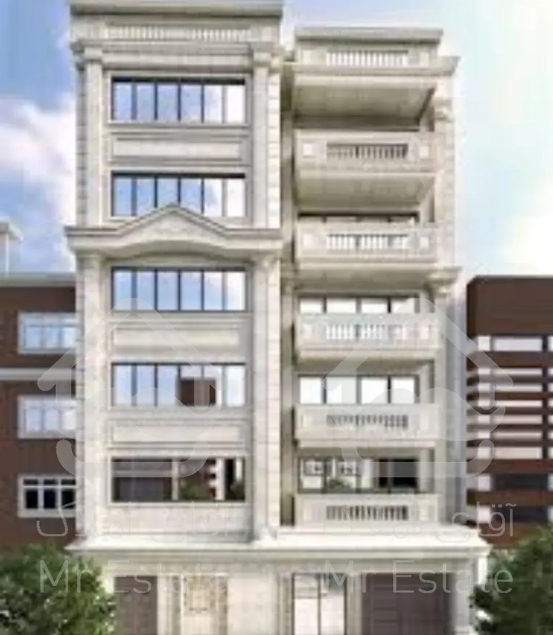 زعفرانیه  ۳۰۰ متر ۴ خوابه تک واحدی دو نبش آفتابگیر