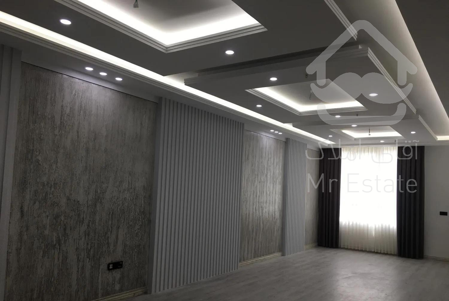 ۱۲۰متر سالن پرده خور/دو پارکینگ سندی/اباذر