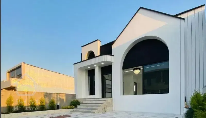 ویلای ۲۱۰ متری نما سفید زیبا/روف با ویوی گسترده