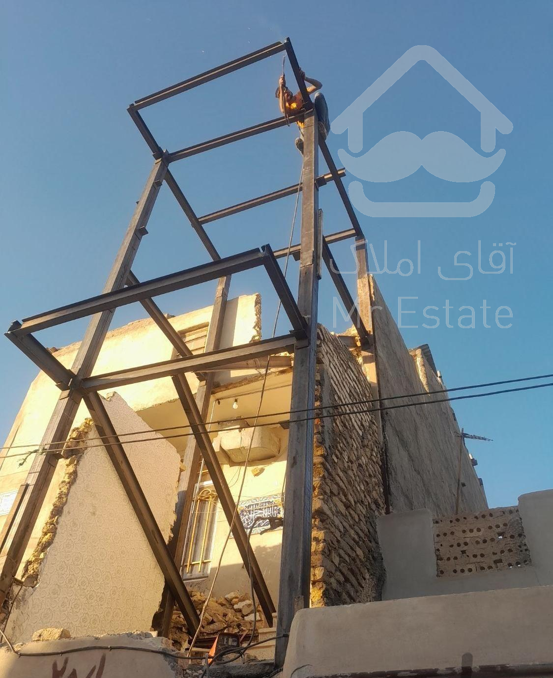 جوشکاری اسکلت مهندسی وغیره