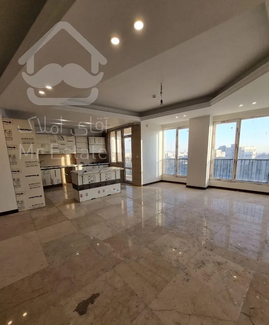 خواجه عبدالله۱۱۴ متر نوساز۲ خواب نور عالی جنوب