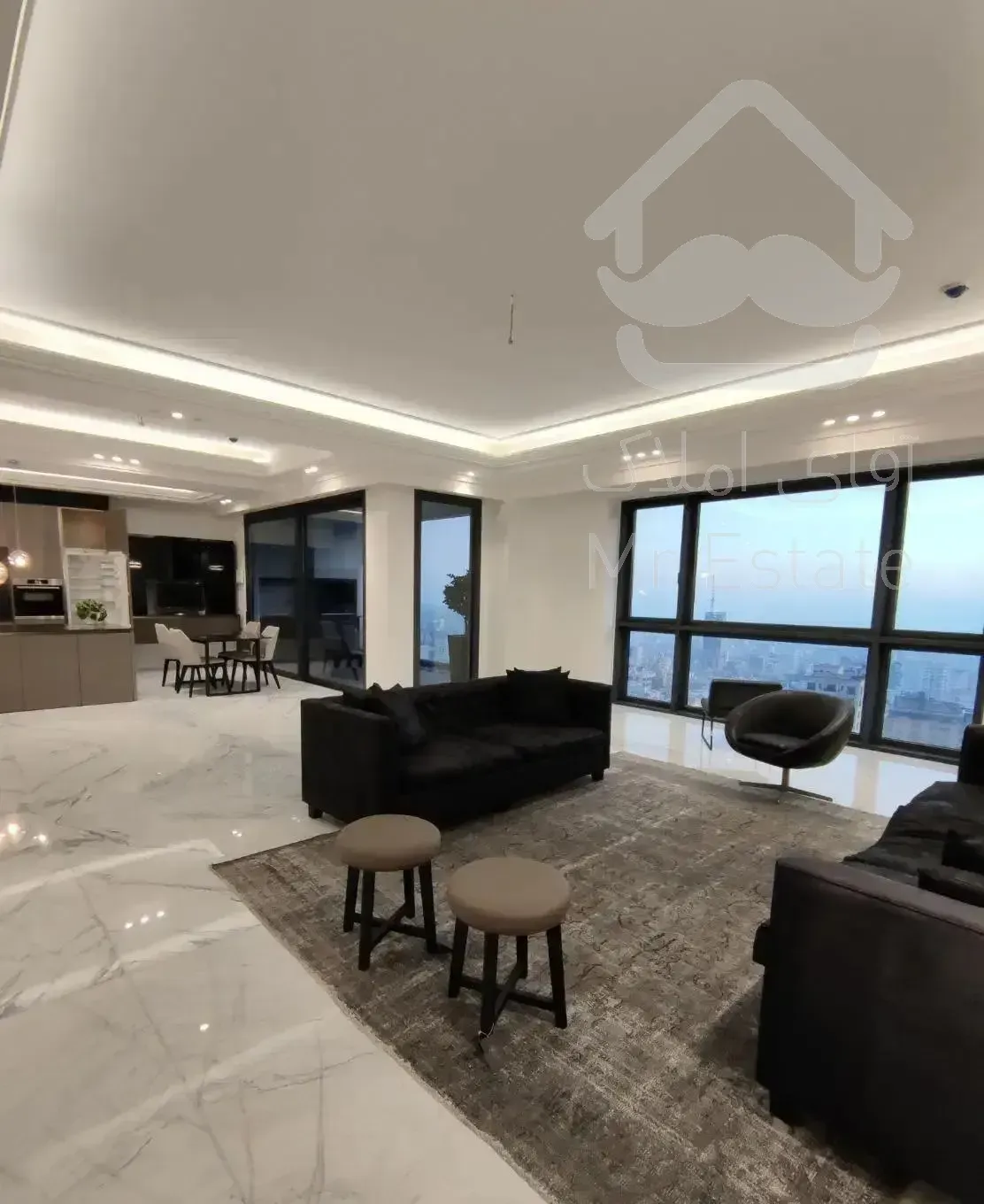 ۳۵۰متر/نیاوران/پنت هاوس/۸۰متر تراس/ویو شهر و کوه