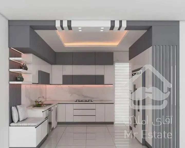 دکوراسیون کناف.کابینت.نقاشی.پشت تلوزیون