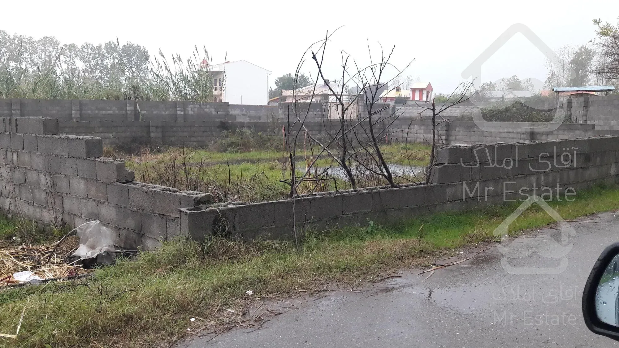 زمین250متر با پروانه ساخت در محدوده منطقه آزاد.فشتکه