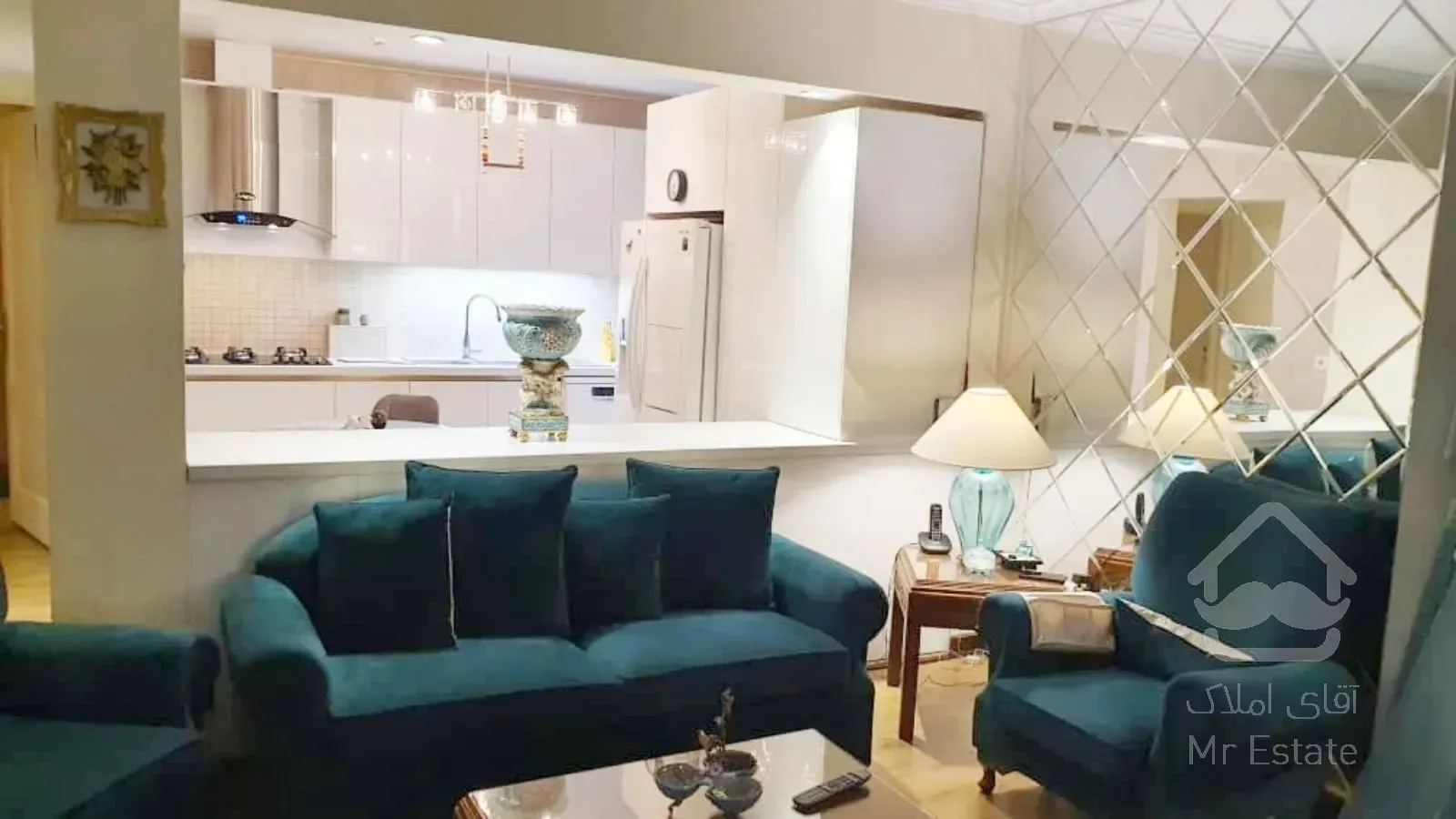 اجاره 113متر دو خواب. مشاعات آبی. بازسازی شده. زعفرانیه