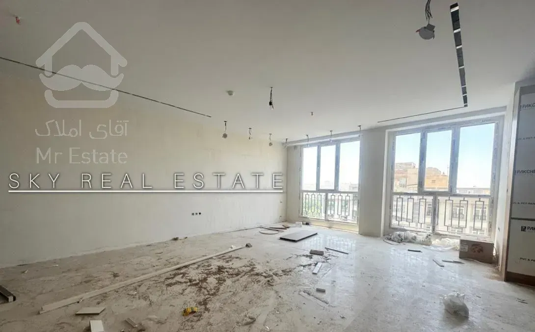 ۱۱۰ متر ۲ خواب نوساز ** سالن پرده خور **