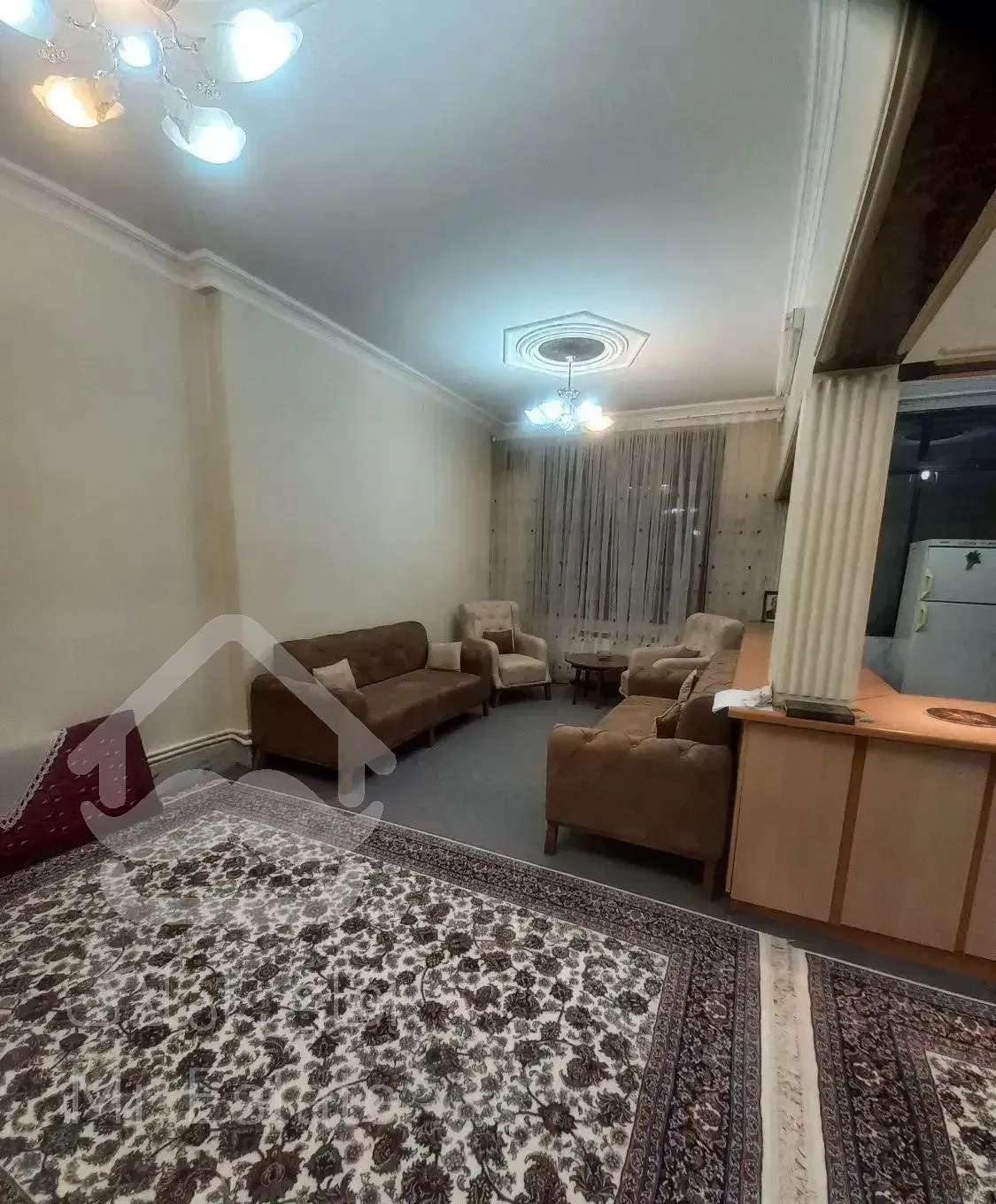 جاهد/همکف80متر/1خواب/مناسب مجرد یا زوج