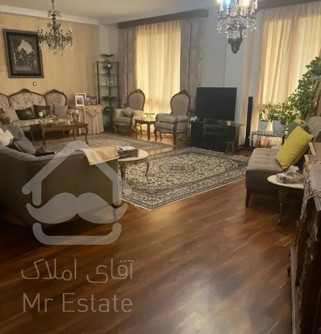 نیاوران ۱۳۰ متر ۲ خوابه با امکانات کامل طبقه ۴