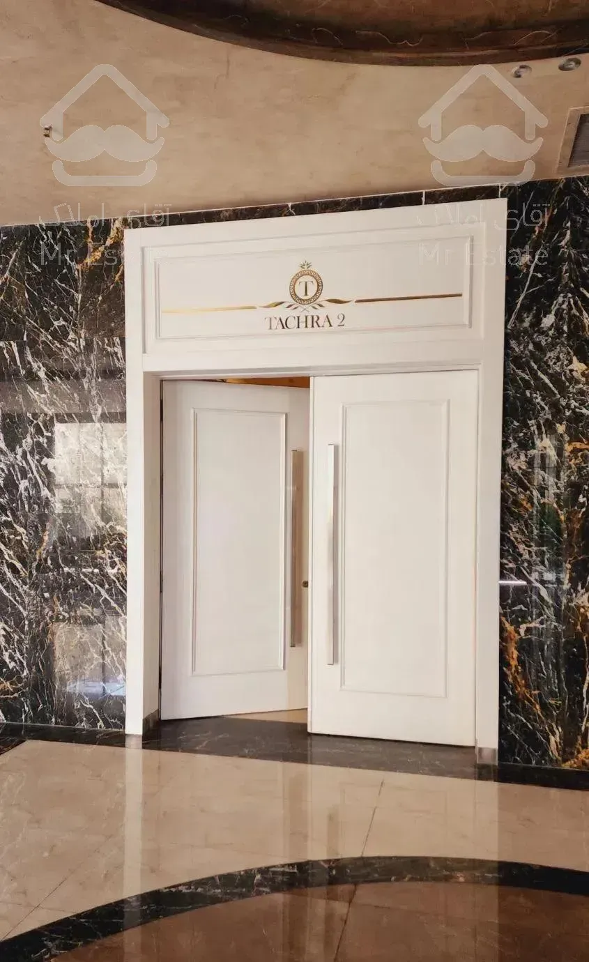 ۹۵ متر / دوخواب/ سالن پرده خور قدی/ فول مشاعات