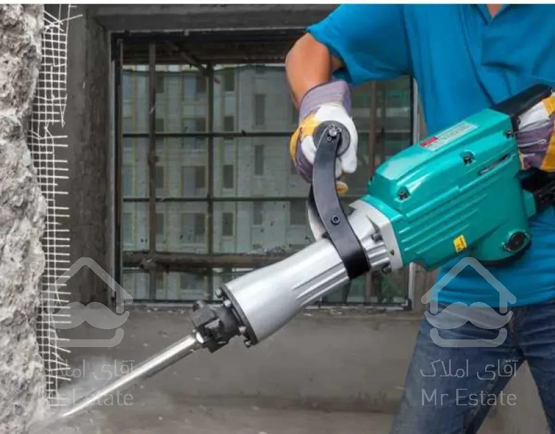 اجاره بالابرهوابرش تخته وبشکه ترازلیزری چکش تخریب